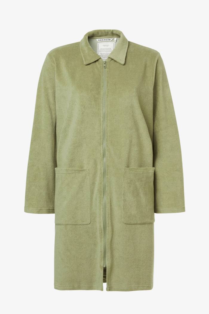 Secondary product image for "Bathrobe Archipelago Sage Green"