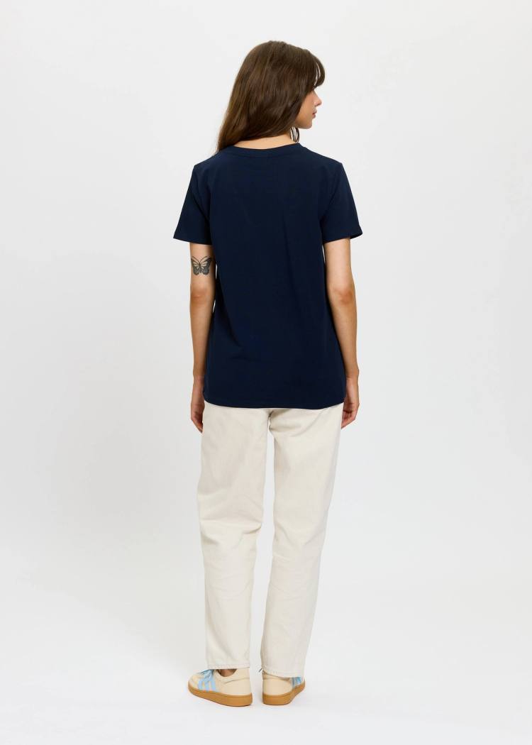 Secondary product image for "T-shirt Räkhjärta Navy"