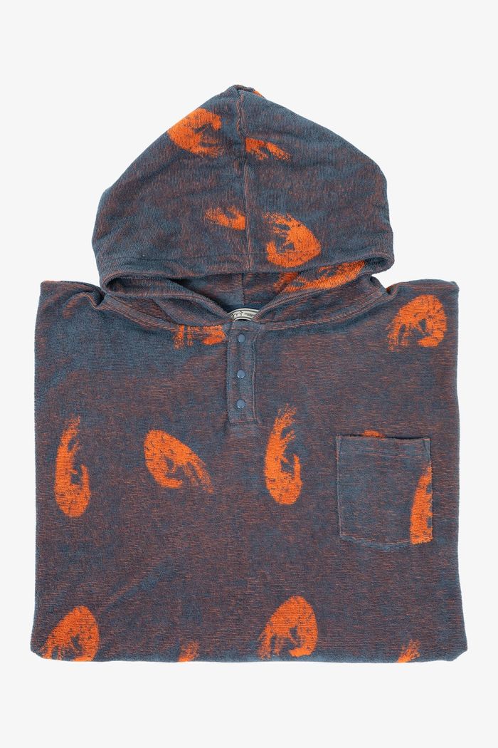Secondary product image for "Frottéponcho Räka Petrol"