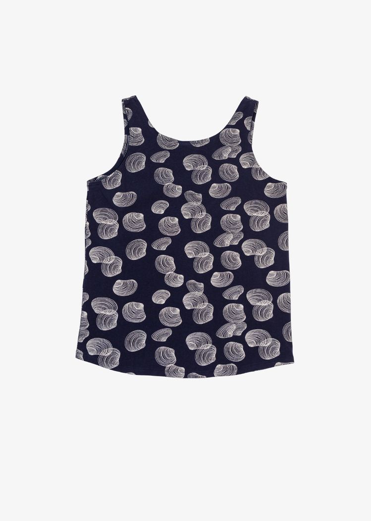 Secondary product image for "Melina Top Shell Navy"