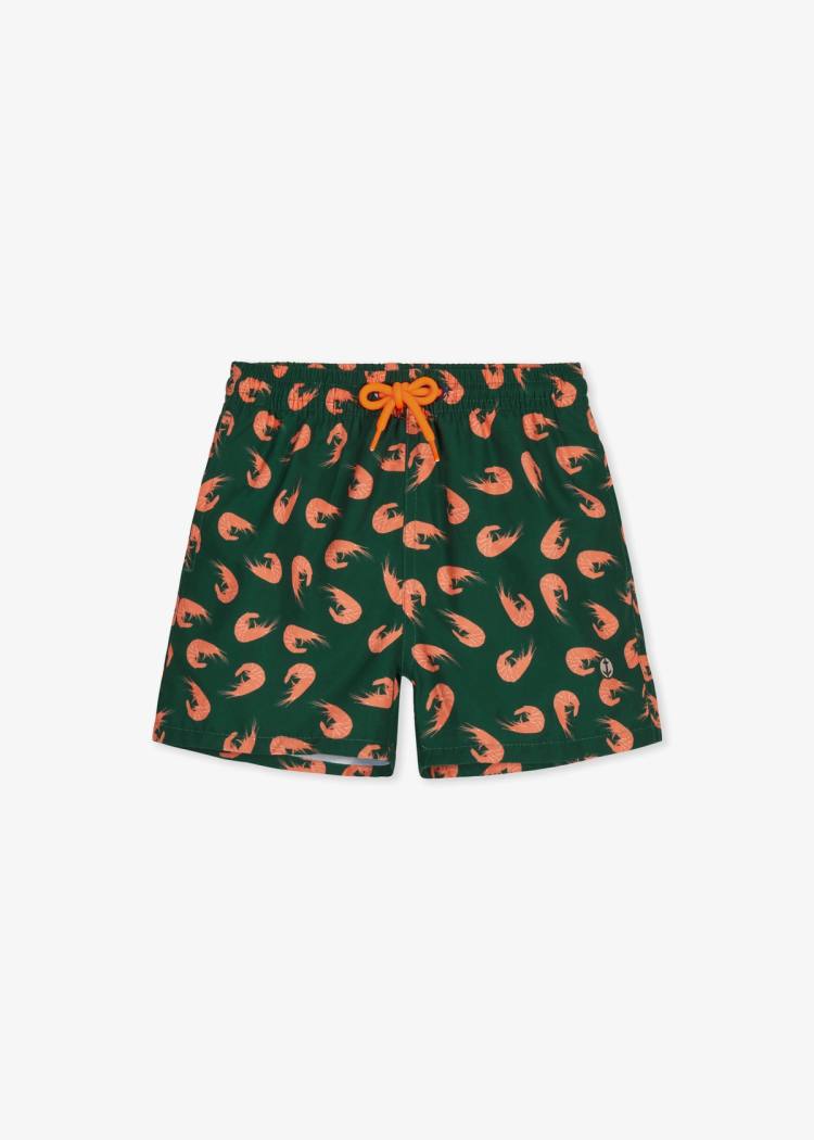 Secondary product image for "Swim Shorts Kids Shrimp Green"