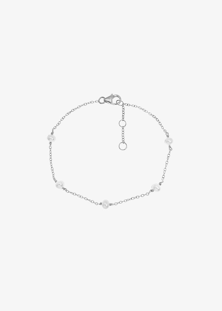 Secondary product image for "Bracelet Caviar Silver"