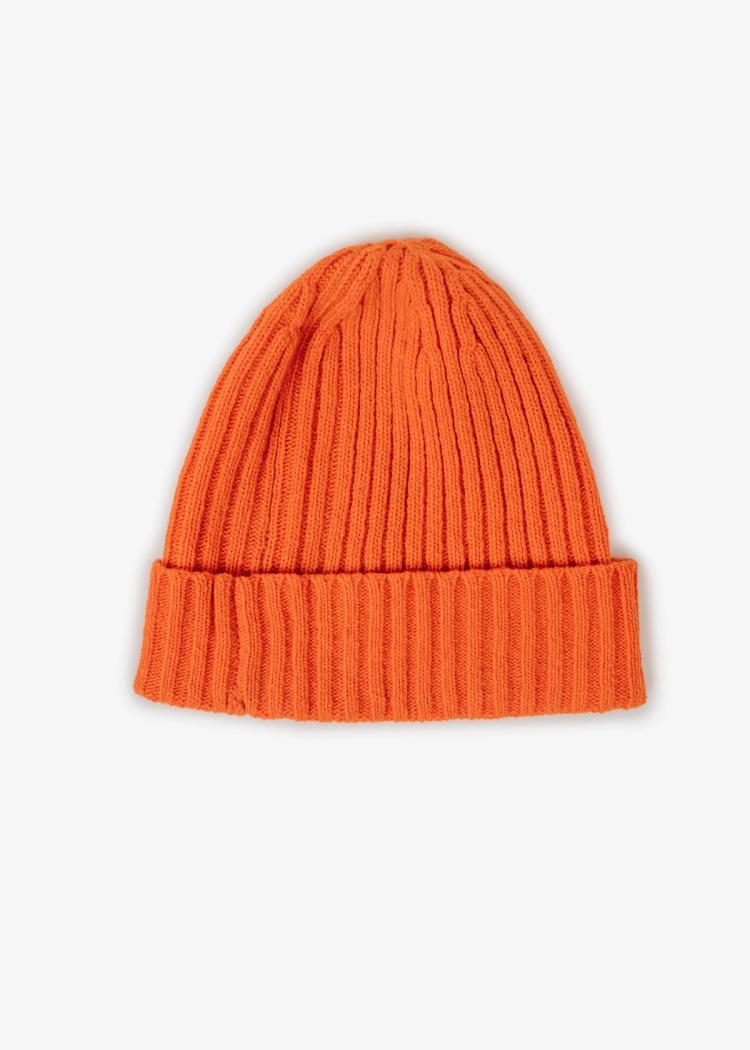 Secondary product image for "Stickad Mössa Orange"