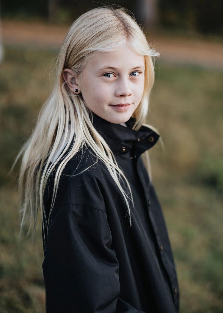 Secondary product image for "GBG Rain Poncho Black Kids"