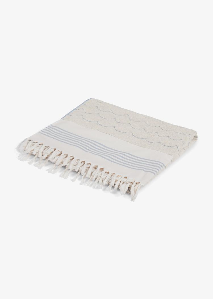 Secondary product image for "Beach Towel Wave Ecru"
