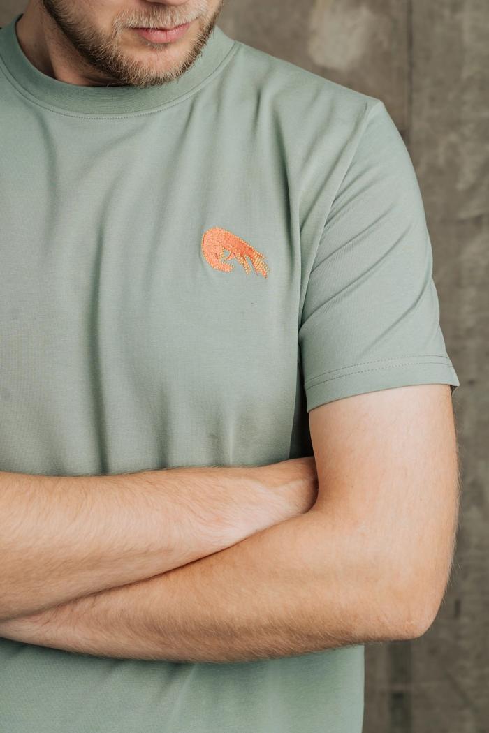 Secondary product image for "T-shirt Räka Grön"