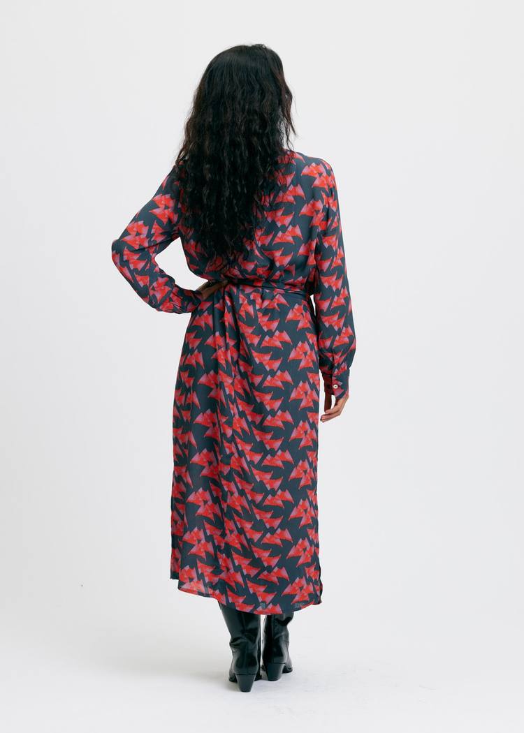 Secondary product image for "Anne Klänning Fena Röd"