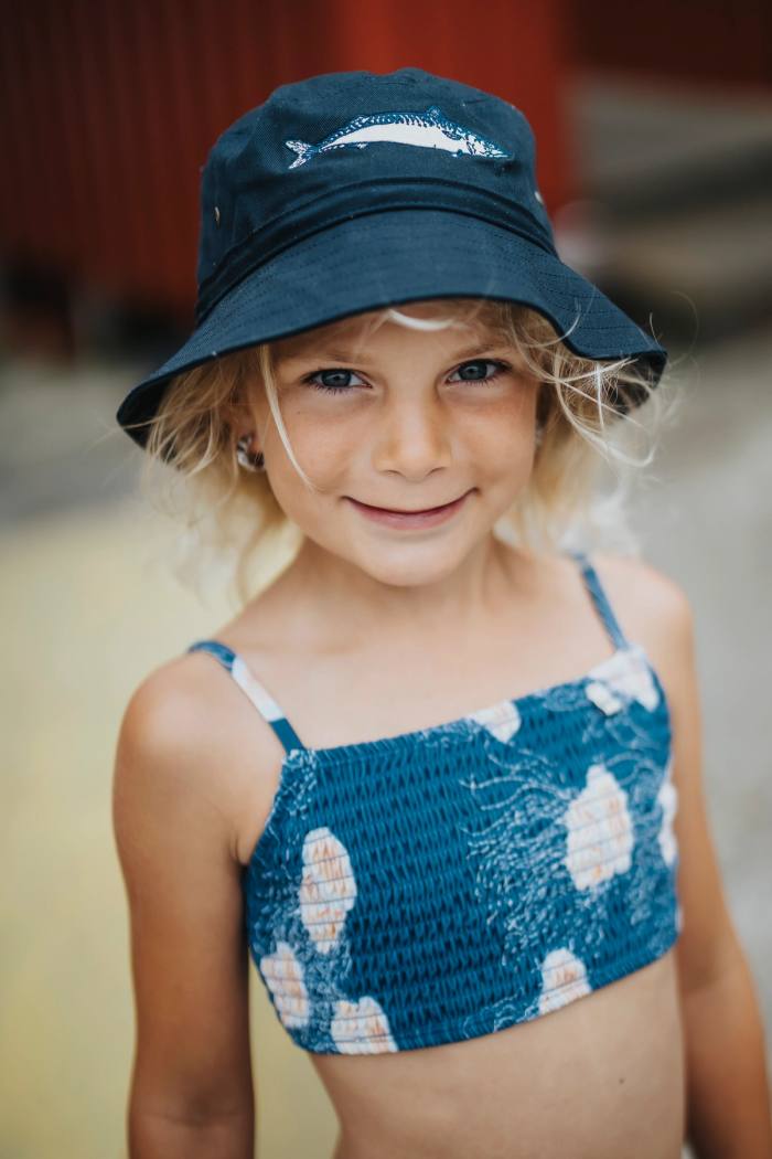 Secondary product image for "Buckethat Mackerel Navy Kids"