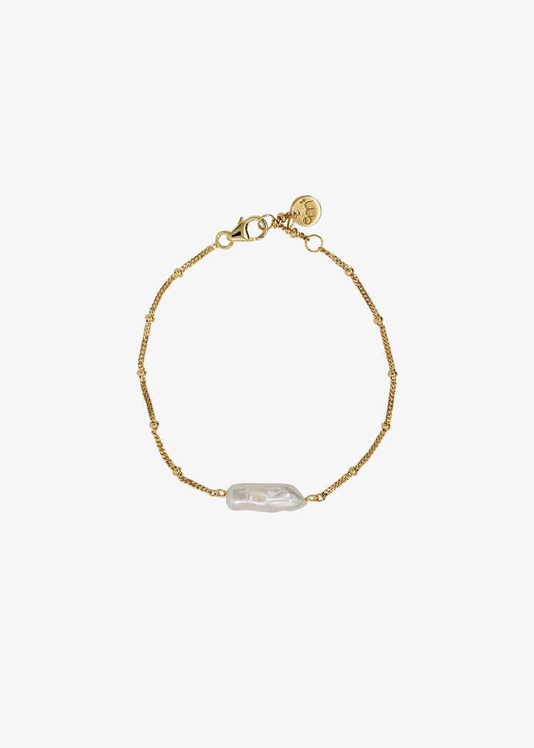 Secondary product image for "Armband Pärla Guld"