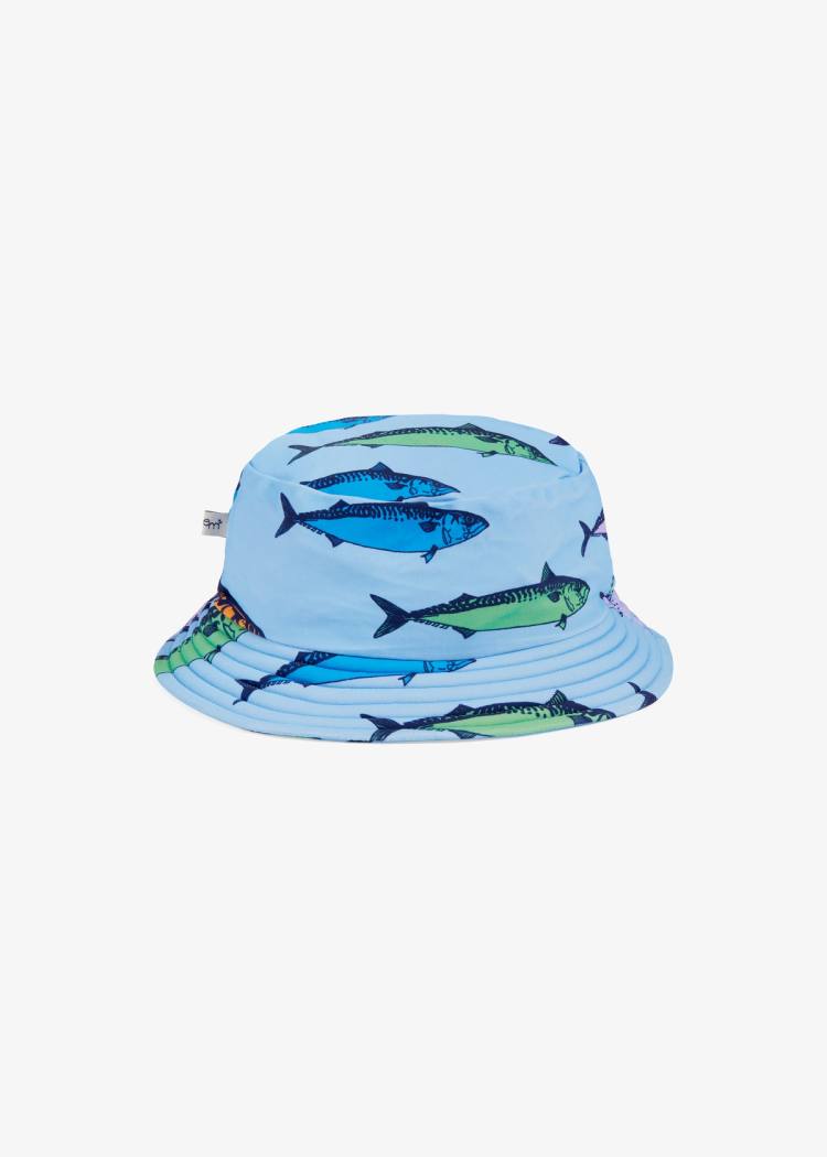 Secondary product image for "Uv Sun Hat Mackerel Multi"
