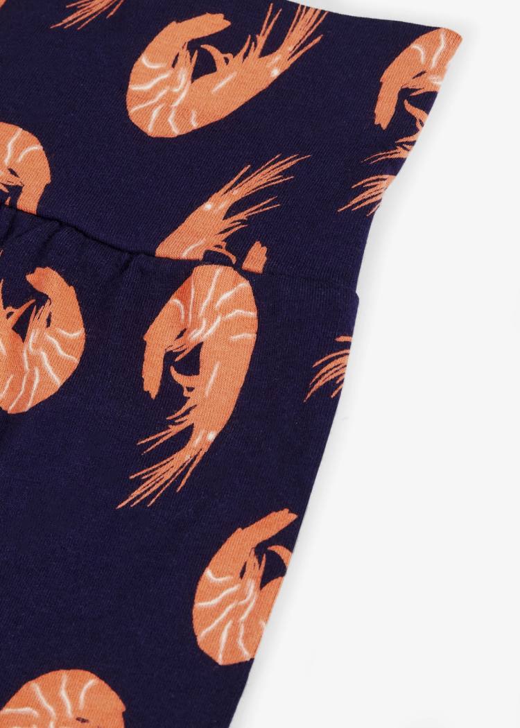 Secondary product image for "Tights Baby Shrimp Navy"