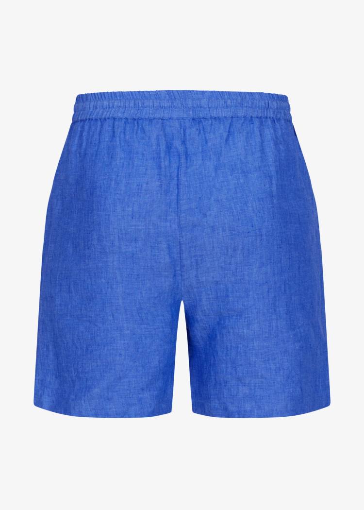 Secondary product image for "Boj Shorts Linen Blue"