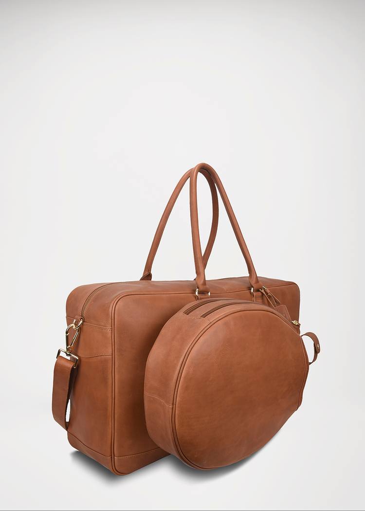 Secondary product image for "ESS Tennis Two Racket Tennis Bag Cognac"