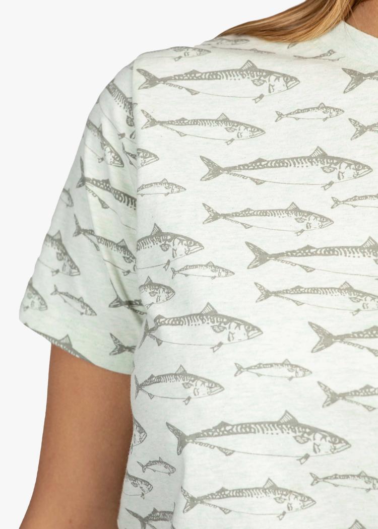 Secondary product image for "T-shirt Mackerel Mint"