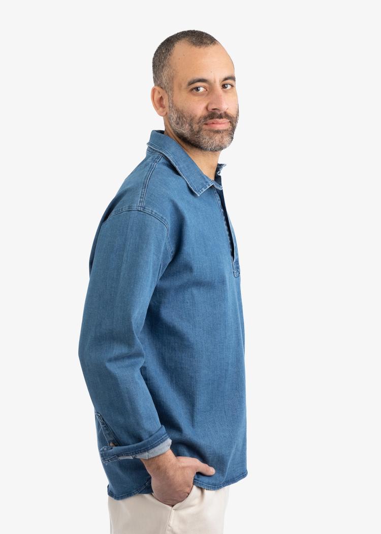 Secondary product image for "Fiskarskjorta Denim"