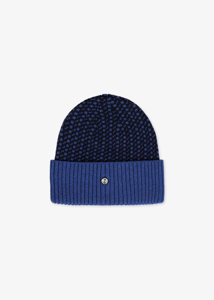 Secondary product image for "Vallerö Stickad Mössa Navy"