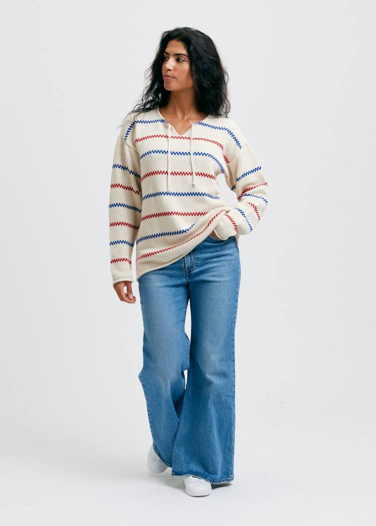 Secondary product image for "Käringö Knitted Sweater Off-white"