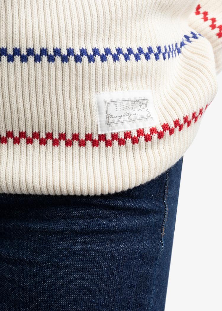 Secondary product image for "Käringötröja Stickad Off-white"