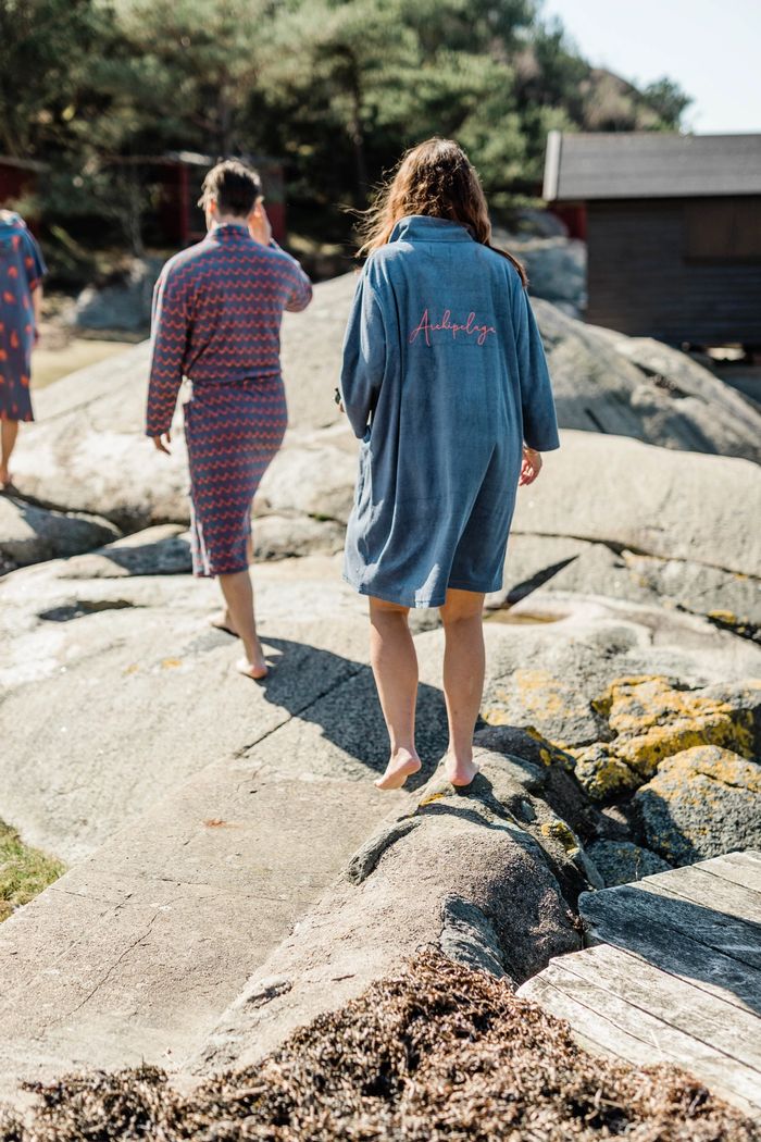 Secondary product image for "Bathrobe Archipelago Petrol"
