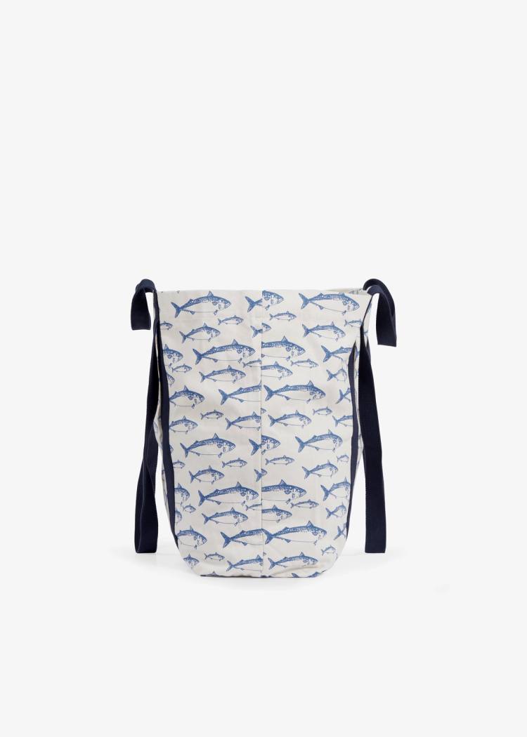 Secondary product image for "Go To Beach Bag Large Makrill Vintage"