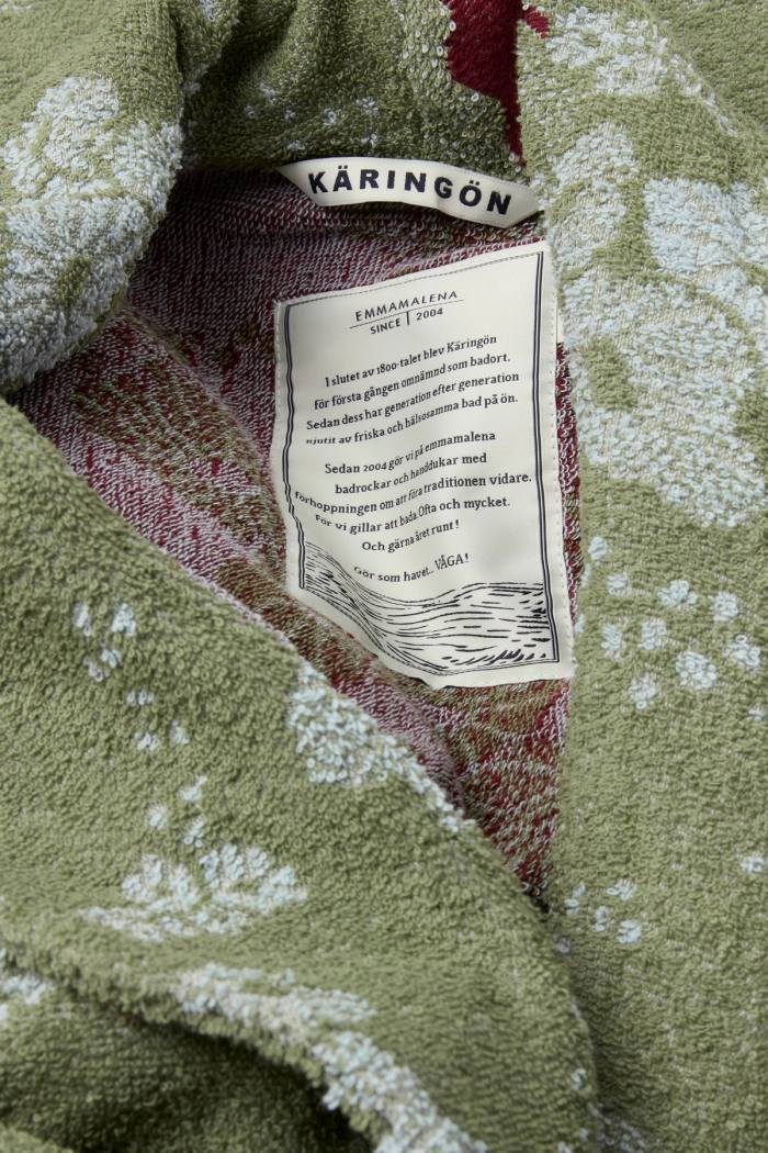 Secondary product image for "Bathrobe Sockertång Green"