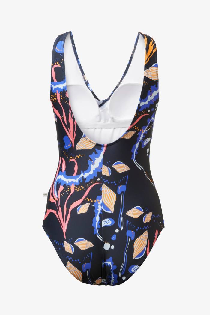 Secondary product image for "Astri Swimsuit Seashell & Seaweed"