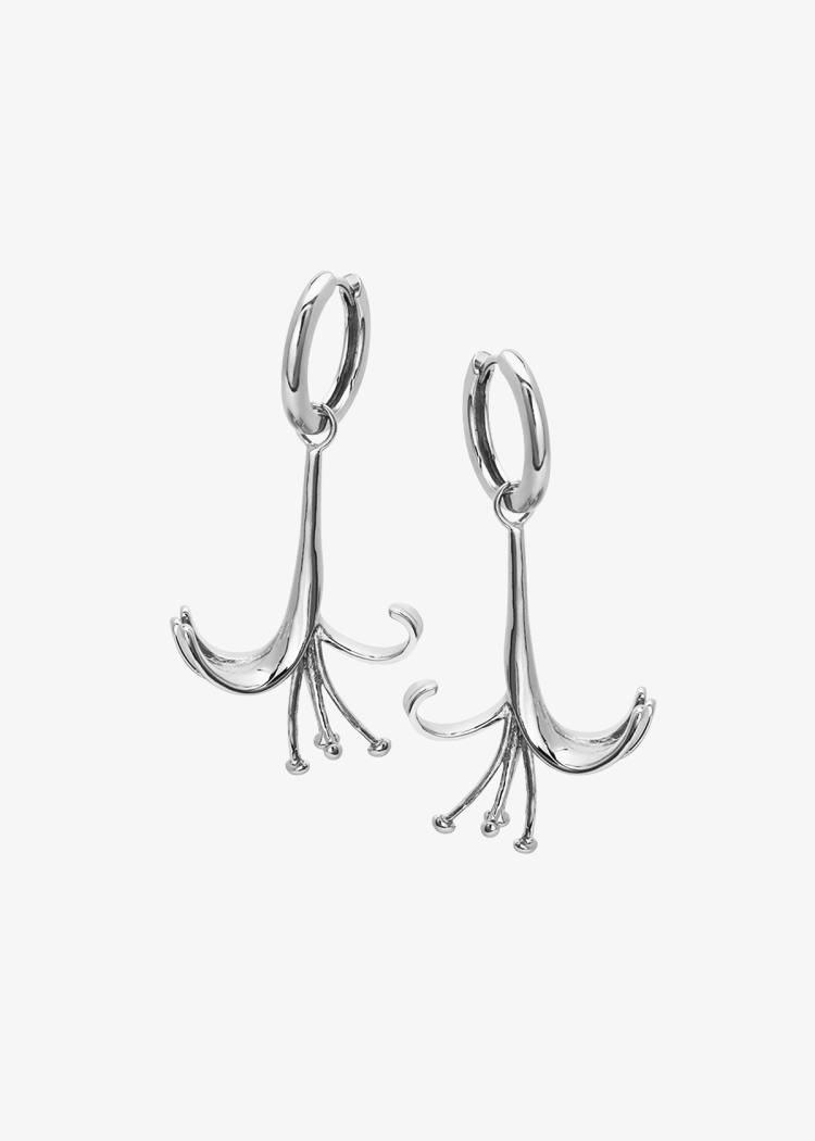 Secondary product image for "Örhänge Kaprifol Silver"