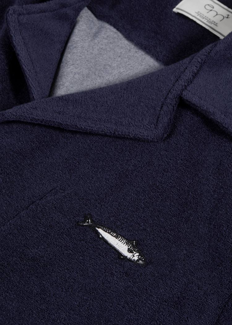 Secondary product image for "Frottéskjorta Marinblå"