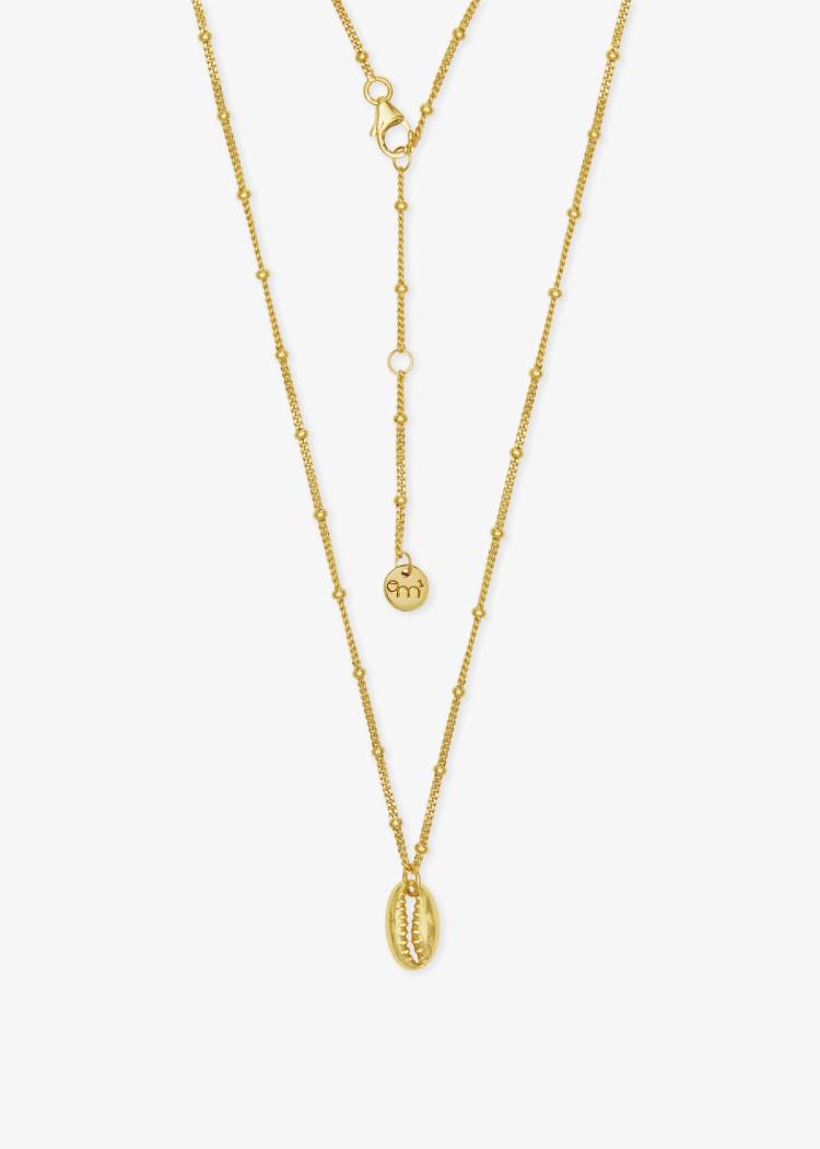 Secondary product image for "Halsband Snäcka Strand Guld"