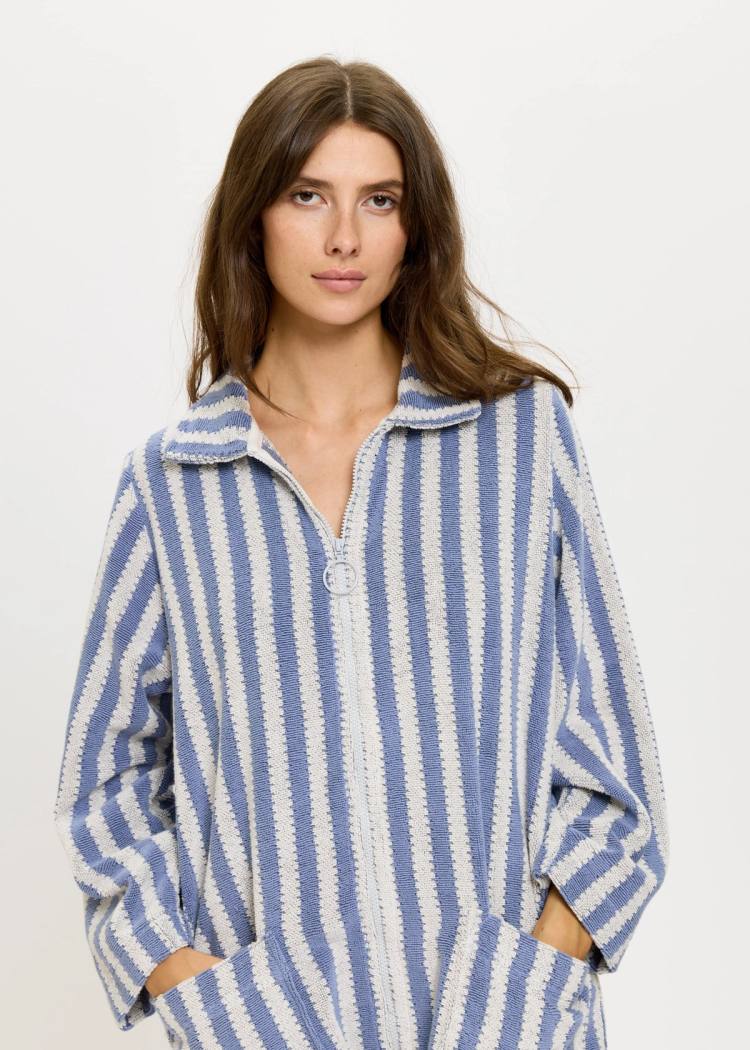 Secondary product image for "Bathrobe Ladies Stripe"