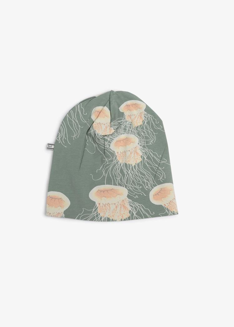 Secondary product image for "Beanie Jellyfish Green"
