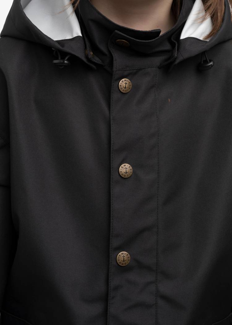 Secondary product image for "GBG Rain Poncho Black Kids"