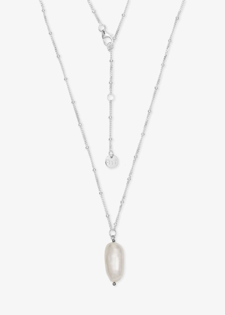 Secondary product image for "Halsband Pärla Silver"