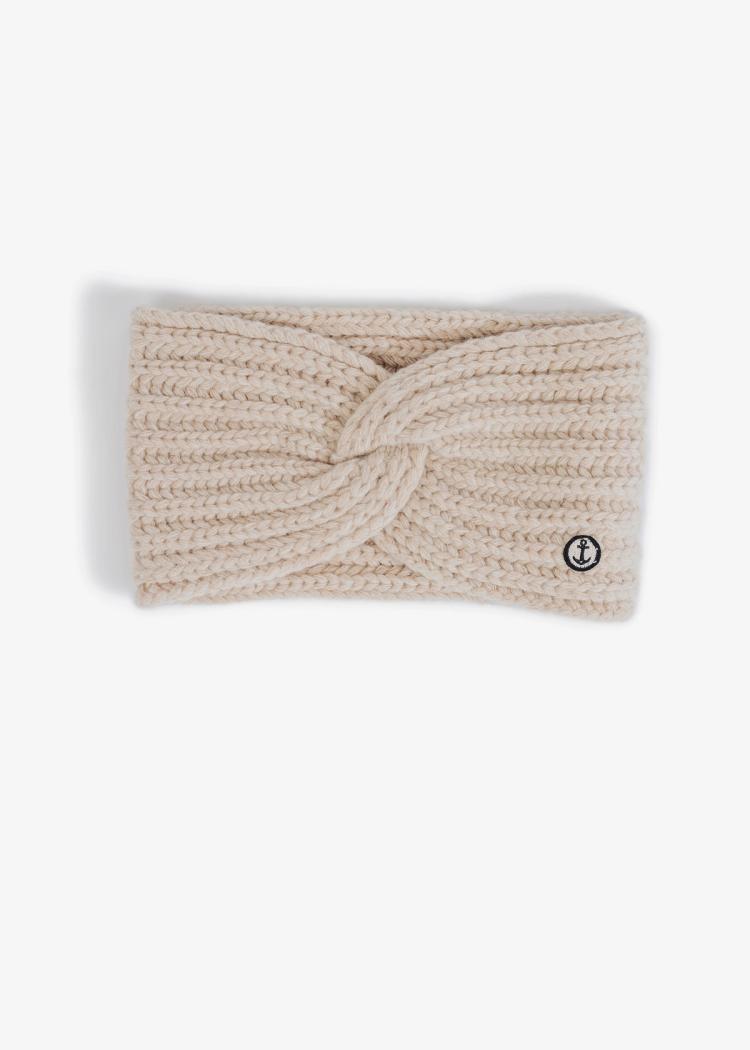 Secondary product image for "Knitted Headband Beige"