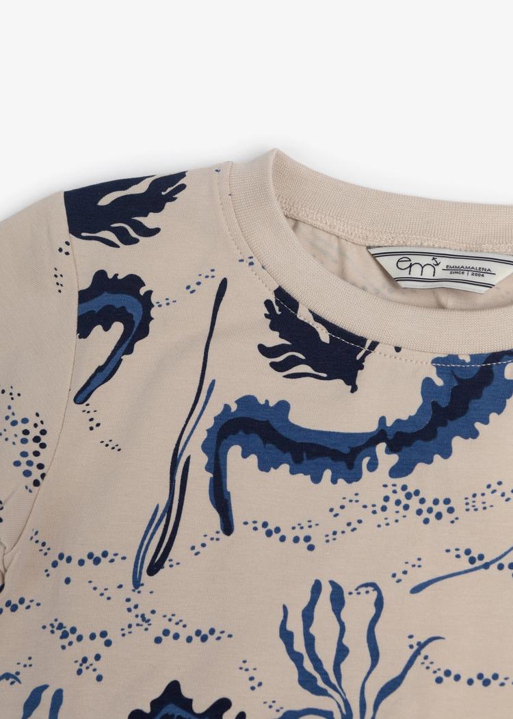 Secondary product image for "T-shirt Barn Tång Beige"