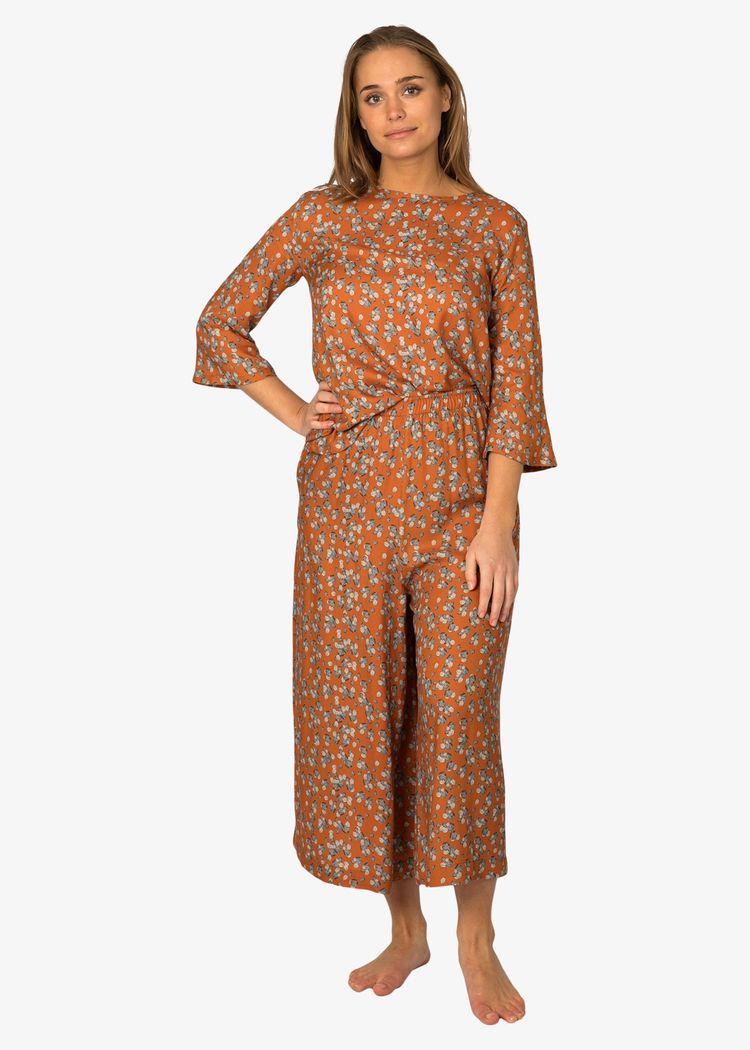 Secondary product image for "Tea Trousers Stone Rust"