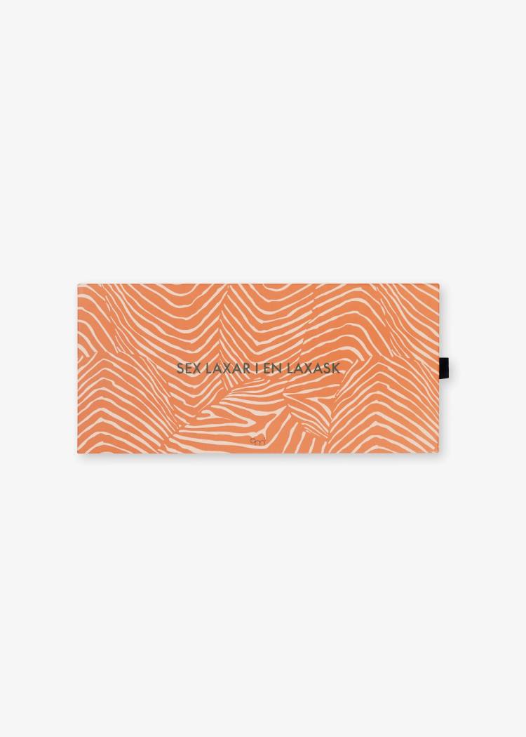 Secondary product image for "(Sex laxar i en laxask) Carton Big Orange 30x14x7"