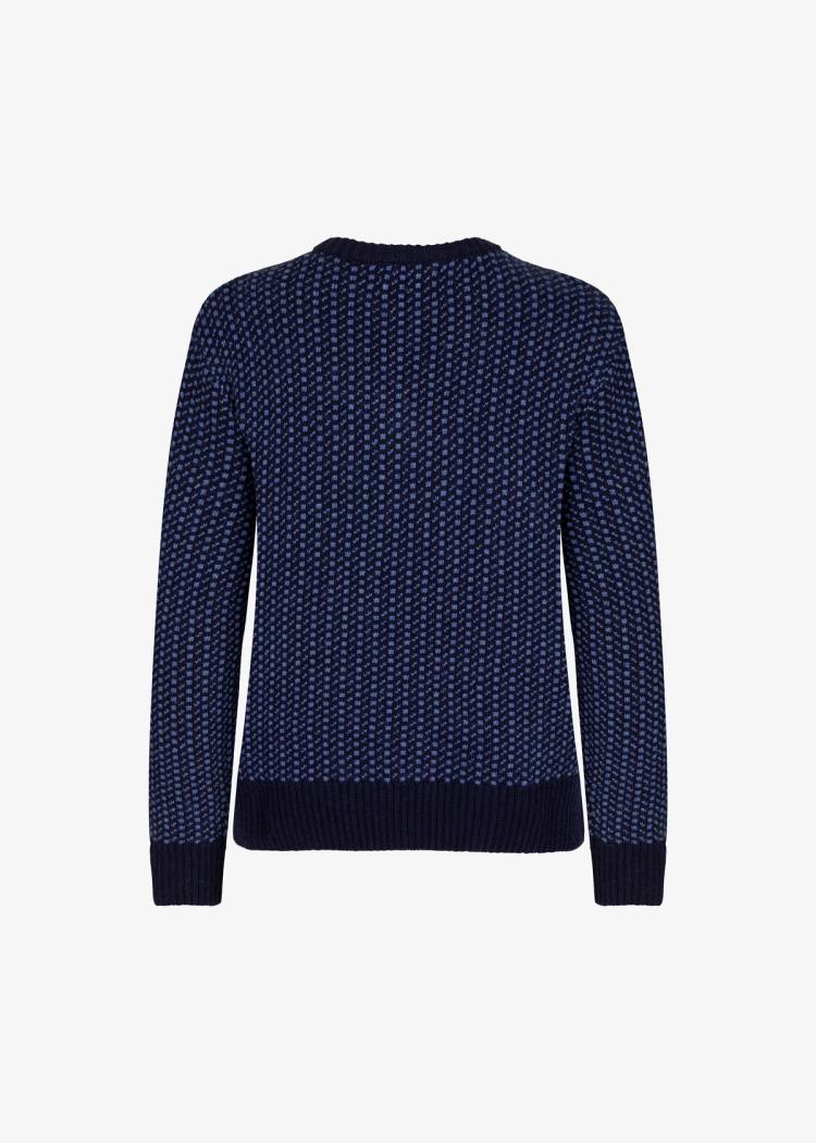 Secondary product image for "Olga Stickad Navy"