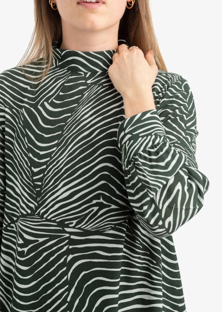 Secondary product image for "Martina Blouse Salmon Green"