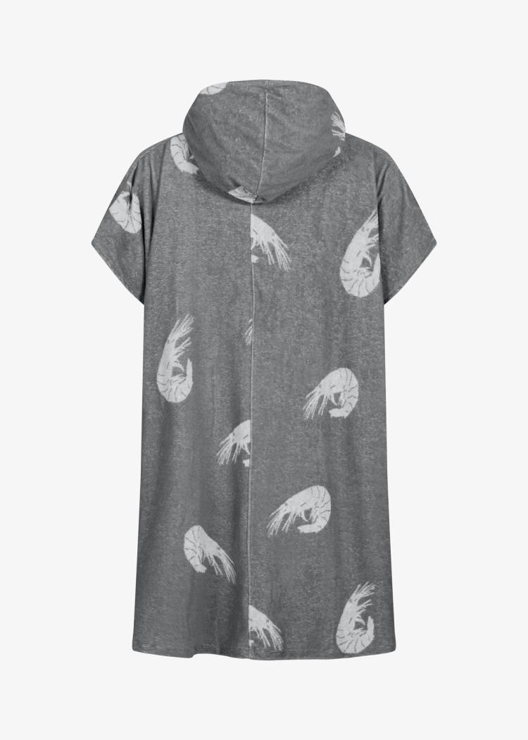 Secondary product image for "Frottéponcho Räka Grå"
