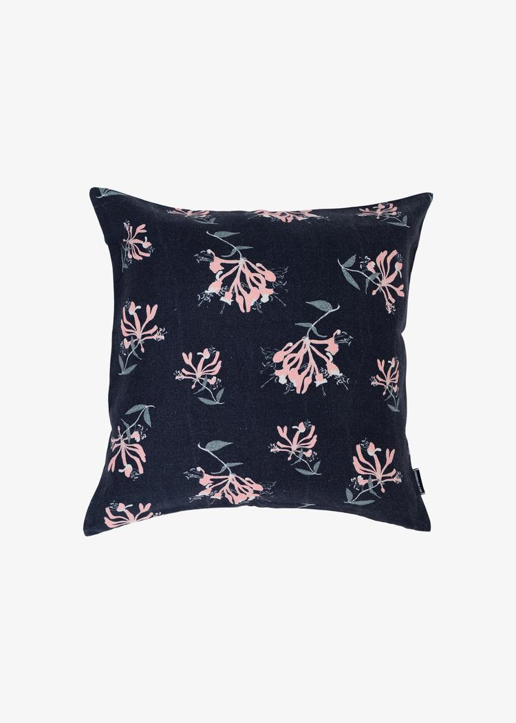 Secondary product image for "Cushion Cover Honeysuckle Navy"