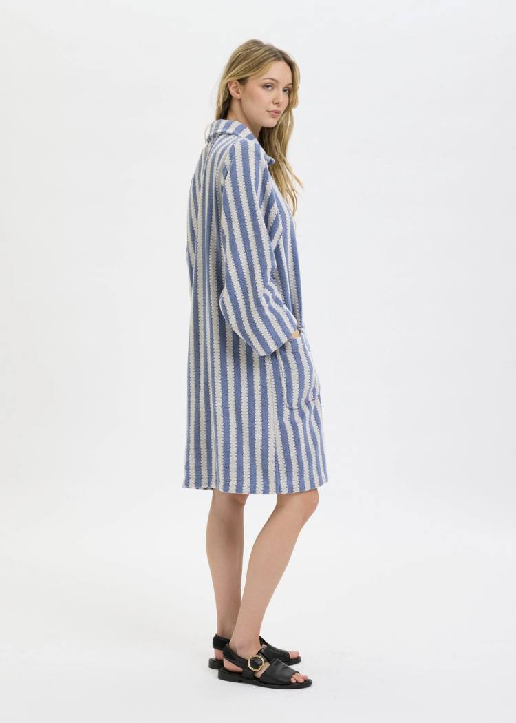 Secondary product image for "Bathrobe Ladies Stripe"