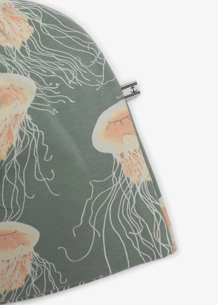 Secondary product image for "Beanie Jellyfish Green"