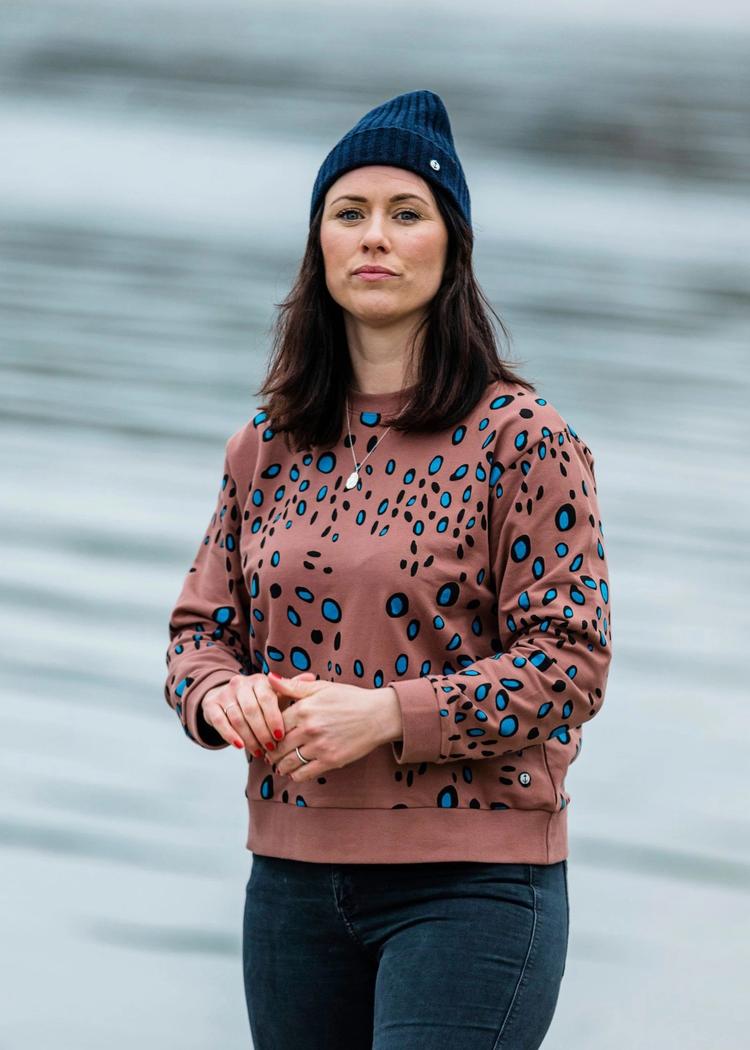 Secondary product image for "Violette Sweater Catfish Brown"
