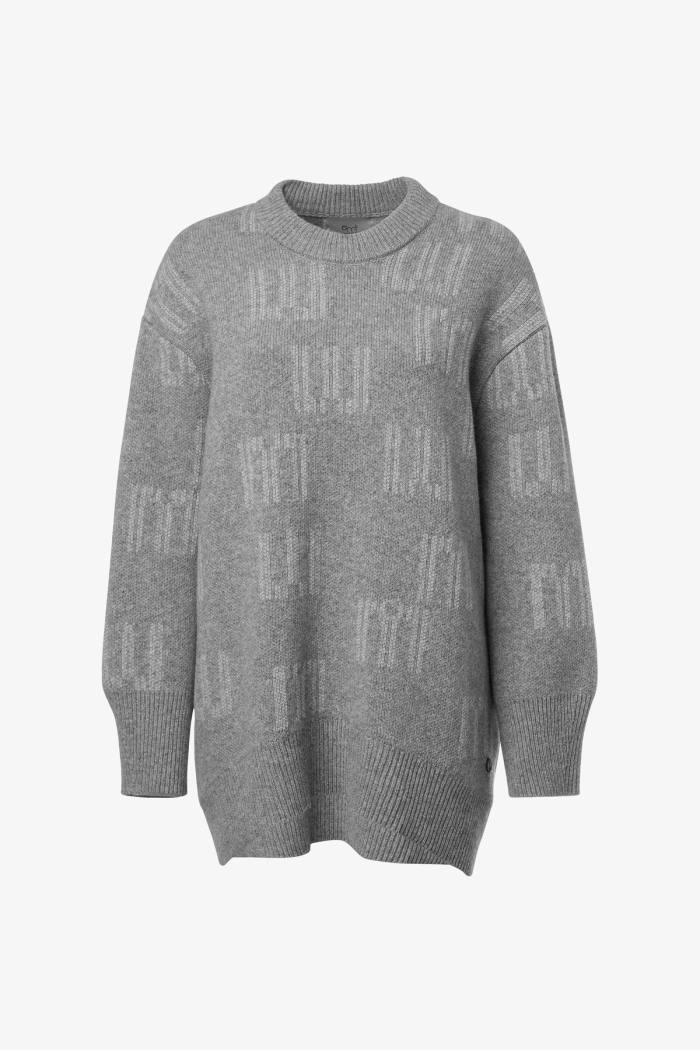 Secondary product image for "EM Stickad Tröja Greymelange"