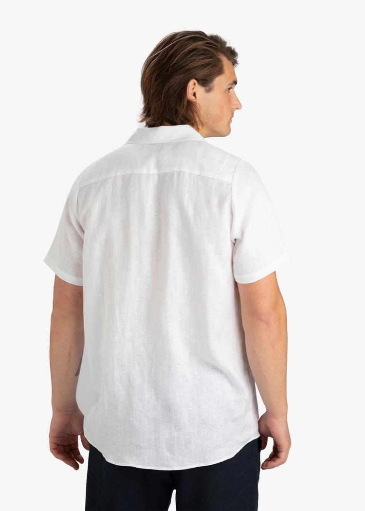 Secondary product image for "Jonte Linen Shirt Off-white"