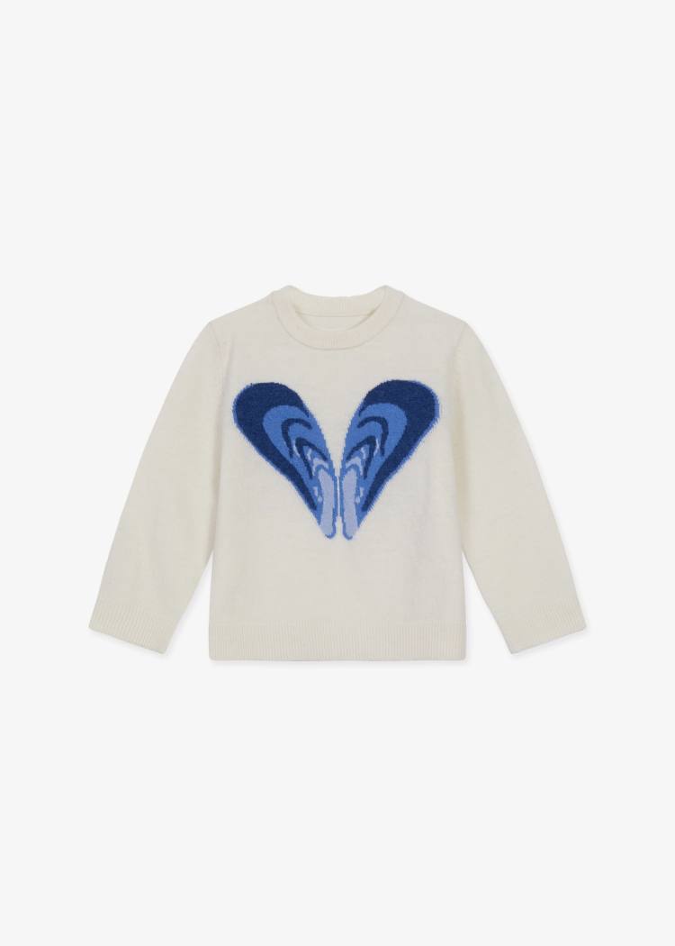 Secondary product image for "Penny Knitted Sweater Kids Musselheart"
