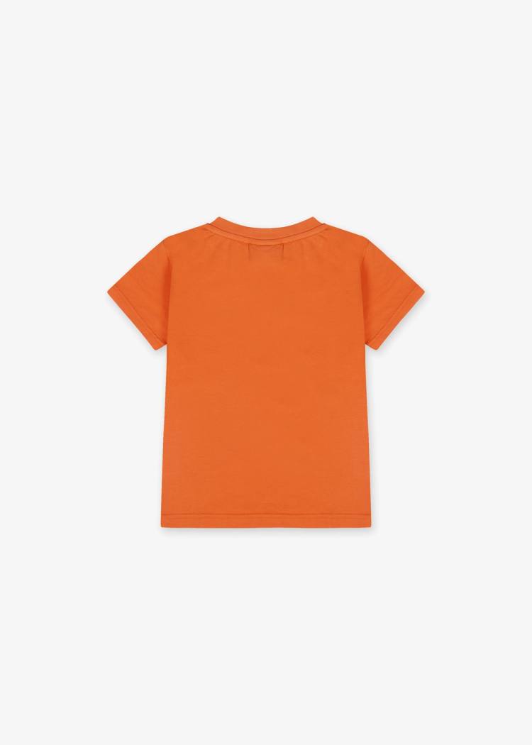 Secondary product image for "T-shirt Käringön Tvättad Orange Barn"