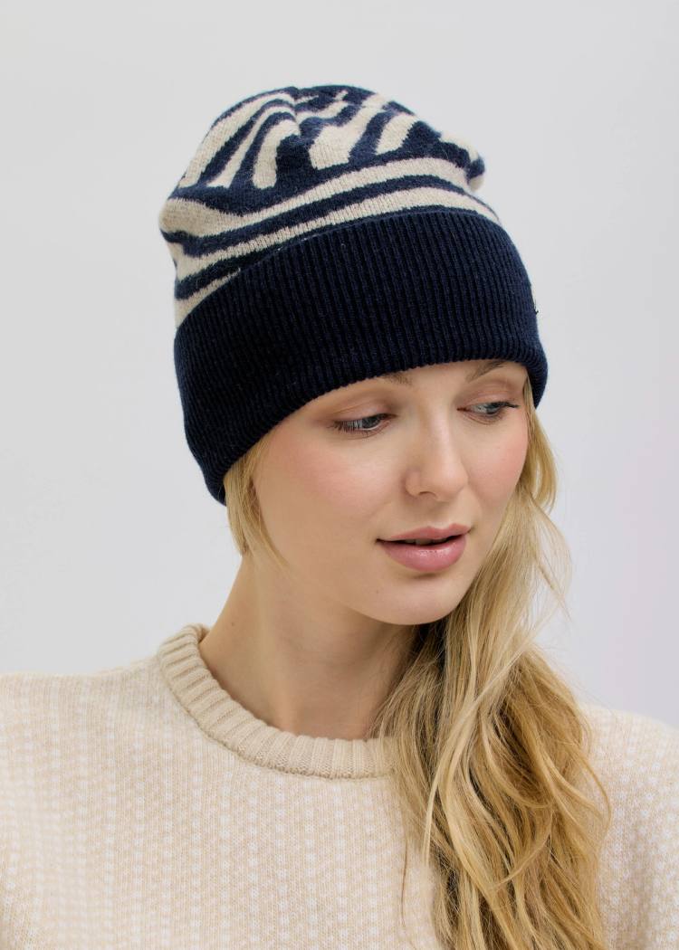 Secondary product image for "Windy Wave Mössa Navy"