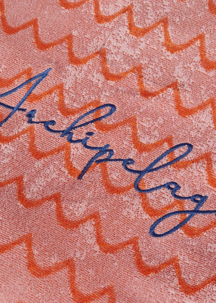 Secondary product image for "Bathrobe Archipelago Pink Orange Children"